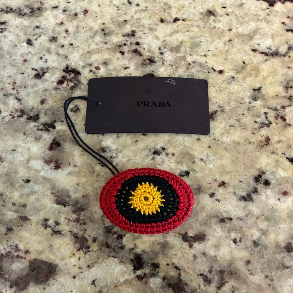 Prada Crochet Brooch - Picture 1 of 5